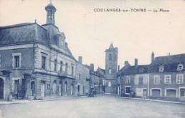 CPA - (89) Coulanges Sur Yonne - La Place - Coulanges Sur Yonne