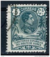 GUINEA  EN USADO. BONITO MATASELLOS. 1909. 5 CTS - Spanish Guinea