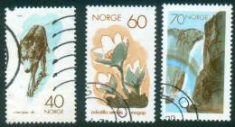Norwegen  1970  Europ. Naturschutzjahr  (3 Gest. (used))  Mi: 602-04 (4,00 EUR) - Oblitérés