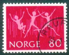 Norwegen  1972  Jugend-Briefmarkenausst. INTERJUNEX '72  (1 Gest. (used))  Mi: 645 (0,20 EUR) - Gebraucht