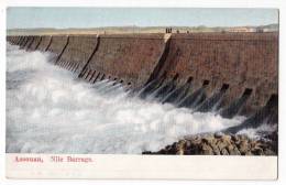 AFRICA EGYPT ASWAN NILE DAM L&H CAIRO Nr. 90 OLD POSTCARD - Assouan