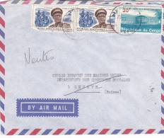 1986, CONGO,  LETTRE , KINSHASA Pour La SUISSE, / 2661 - Cartas & Documentos