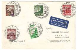 POLAND - GERMANY - Breslau - Wrocław,  Deutsches Reich, Luftpost, Air Mail, Cover, Year 1938, Sport Commemorative S - Besatzungszeit