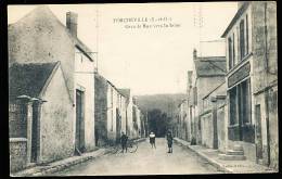 78 PORCHEVILLE / Grande Rue Vers La Seine / - Porcheville