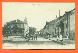 Dpt  88  Granges  "  L'hotel De Ville Et La Grande Rue  " - Granges Sur Vologne