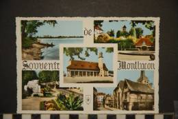 CP, 03, Souvenir De Montlucon Multivues Editions Du Lys N° 27 - Montlucon