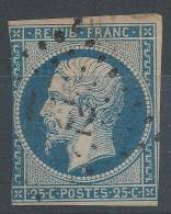 Lot N°21241   Variété/n°10, Oblit PC 1452 GRENOBLE(37), Tache Blanche T De POSTES, Avec Voisins - 1852 Luis-Napoléon