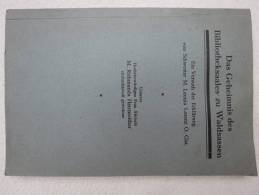 "Das Geheimnis Des Bibliotheksaales Zu Waldsassen" (Ein Versuch Der Erklärung) Von 1927 - Christianism