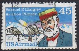 1988 - USA - Scott 118 [Samuel P. Langley (1834-1906)](Airmail) - 3a. 1961-… Oblitérés