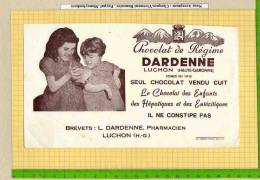 BUVARD : Chocolat De Regime DARDENNE - Chocolat