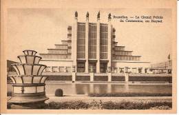 LAEKEN-BRUXELLES- GRAND PALAIS DU CENTENAIRE-EEUWFEESTPALEIS-architecture - Laeken