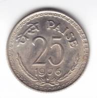 @Y@   India   25  Paise 1976  UNC    (C125) - India