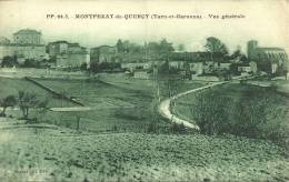 82 CPA Montpezat De Quercy Vue Generale Sur Village - Montpezat De Quercy