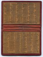 CALENDAR - 1905., Folding, Format: 130x85mm - Small : 1901-20