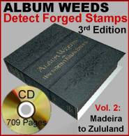 ALBUM WEEDS 3rd Edition *Vol2* M-Z ID Fake Forgery Forged Stamps Timbres Faux/Truques 709pages - Inglés