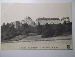 CPA Côte D'Or Blaisy Haut Ancien Chateau Féodal 1912 -  MA012 - Autres Communes