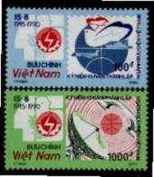 Vietnam MNH Sc 2164-65 Mi 2234-35 Post's &amp; Telecommunications 1990 - Viêt-Nam