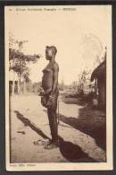 SENEGAL  NUDE WOMAN , AFRIQUE OCCIDENTALE FRANCAISE , JEUNE FILLE CERERE , OLD POSTCARD - Zonder Classificatie