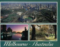 (930) Australia - Melbourne & Sport Grounds (with Movie Stamp / No Postmark!) - Melbourne