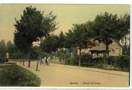 Carte Postale Ancienne Sevran - Route De Livry - Sevran