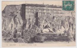 (RECTO / VERSO) BELFORT EN 1911 - N° 8 - LE CHATEAU ET LE LION - Belfort – Le Lion