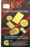 Télécarte Japon * D´OR * PHONECARD JAPAN * FINE GOLD * GOLDBARS  (8)  MONNAIE * COINS  * MONEY - Francobolli & Monete