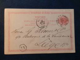 A1940   CP  1889 - Postal Stationery