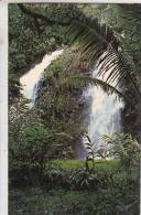 BR43202 Double Water Falls At Faaone    2  Scans - Tahiti