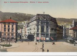 BR45442 Blei Centralplatz Nidaugasse Bienne Place Centrale      2  Scans - Bienne