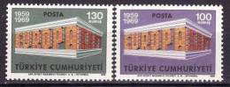 Turquie - 1969 - Yv.no. 1891/2,  Neufs** - Unused Stamps