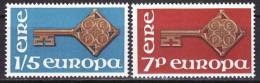 C4467 - Irlande 1968 - Yv.no. 203/4 Neufs** - Nuevos