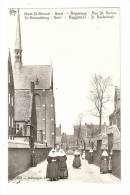 CPA :Belgique : Gand ( Gent ) : Mont St Amand Béguinage Rue St Baron - Beggijnhof St Baafsstraat - Gent