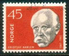 Norwegen  1961  Fridtjof Nansen  (1 Gest. (used))  Mi: 460 (0,40 EUR) - Oblitérés