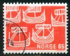 Norwegen  1969  Norden - Segelboote Von Münze  (1 Gest. (used))  Mi: 579 (0,50 EUR) - Oblitérés