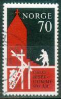 Norwegen  1971  900 Jahre Bistum Oslo  (1 Gest. (used))  Mi: 627 (0,40 EUR) - Usados