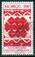 Norwegen  1973  Kunsthandwerk Aus Lappland  (1 Gest. (used))  Mi: 669 (0,30 EUR) - Usados