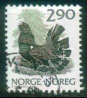 Norwegen  1988  Freimarken - Natur - Auerhuhn  (1 Gest. (used))  Mi: 986 (0,20 EUR) - Oblitérés