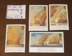 Alderney  Michel Nr:  55-58  ** MNH Postfrisch  #3032 - Alderney