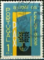 PORTOGALLO, PORTUGAL, ANNO RIFUGIATO, 1960, FRANCOBOLLO USATO, Scott 849, YT 862, Afi 852 - Used Stamps