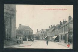 MAROLLES LES BRAULTS - Place De L'Eglise (animation) - Marolles-les-Braults