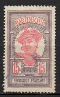 Martinique - 1908/18 - N° Yvert : 66 - Gebraucht