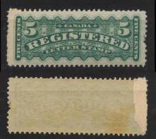 Canada Kanada Mi# 33 *  Letter Stamp 5c  1875 - Unused Stamps