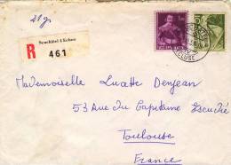 Lettre R De Neufchatel 4 Ecluses Pour Toulouse - Storia Postale