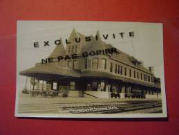 Photo/Post Card - 50´ - DURAND (Michigan) - GRAND TRUNK DEPOT - Other & Unclassified