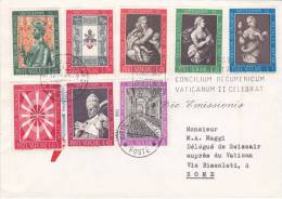 LETTRE 1962 VATICAN Pour LTALIE  /2709 - Briefe U. Dokumente