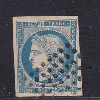 COLONIES GENERALES N°12 20C BLEU TYPE CERES OBL - Ceres