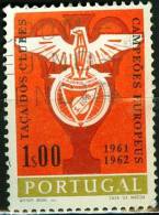 PORTOGALLO, PORTUGAL, COPPA EUROPEA CALCIO, 1963, FRANCOBOLLO USATO, Scott 901, YT 914, Afi 904 - Oblitérés