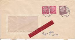 LETTRE BUND 1957, Mi 185  MiF, FRANKFURT  Pour La FRANCE /2732 - Briefe U. Dokumente