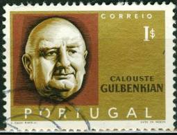 PORTOGALLO, PORTUGAL, CALOUSTE GULBENKIAN, 1965, FRANCOBOLLO USATO, Scott 953, YT 966, Afi 956 - Oblitérés