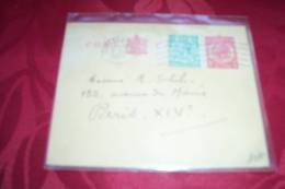 ENTIER  POSTAUX °   1 PENNY + TIMBRE  1929 - Cartas & Documentos